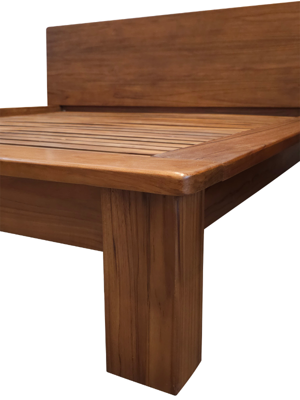 Solid Teak Wood Bedframe (Model 365)