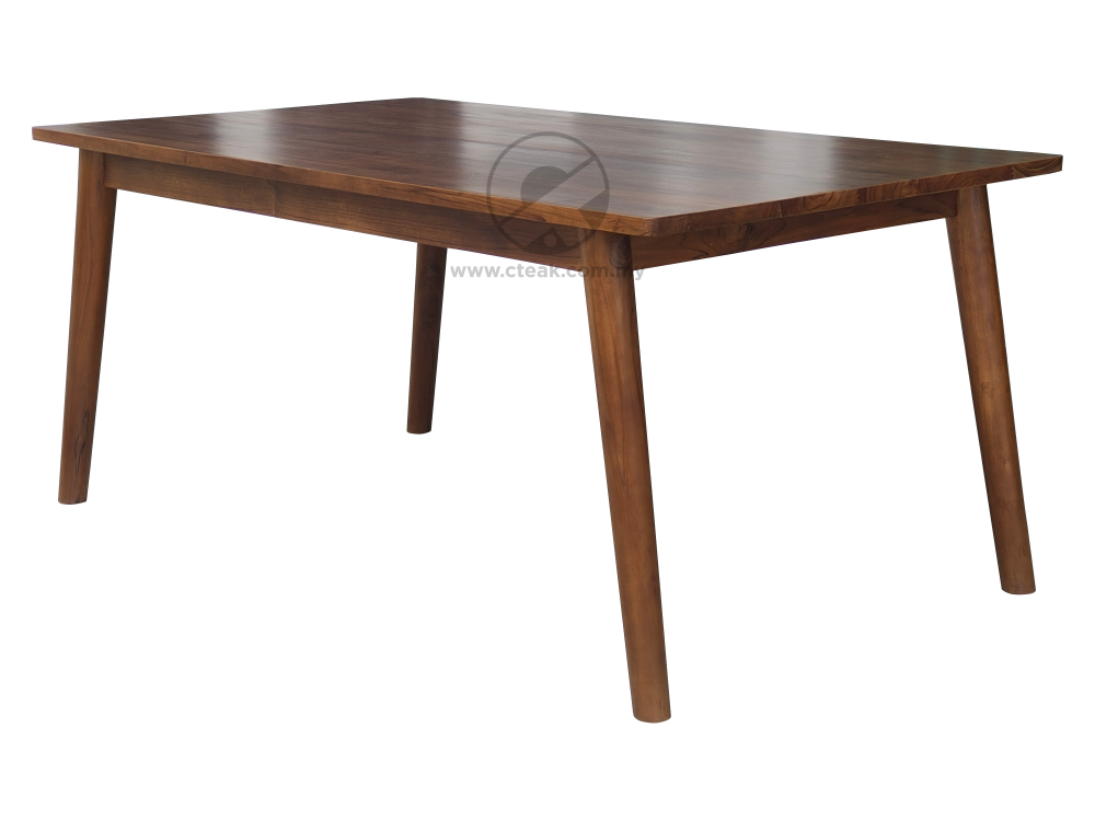 Solid Teak Wood Dining Table (Model 211)