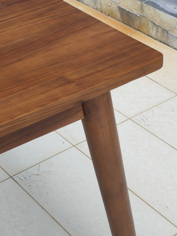 Solid Teak Wood Dining Table (Model: MRDT-211)