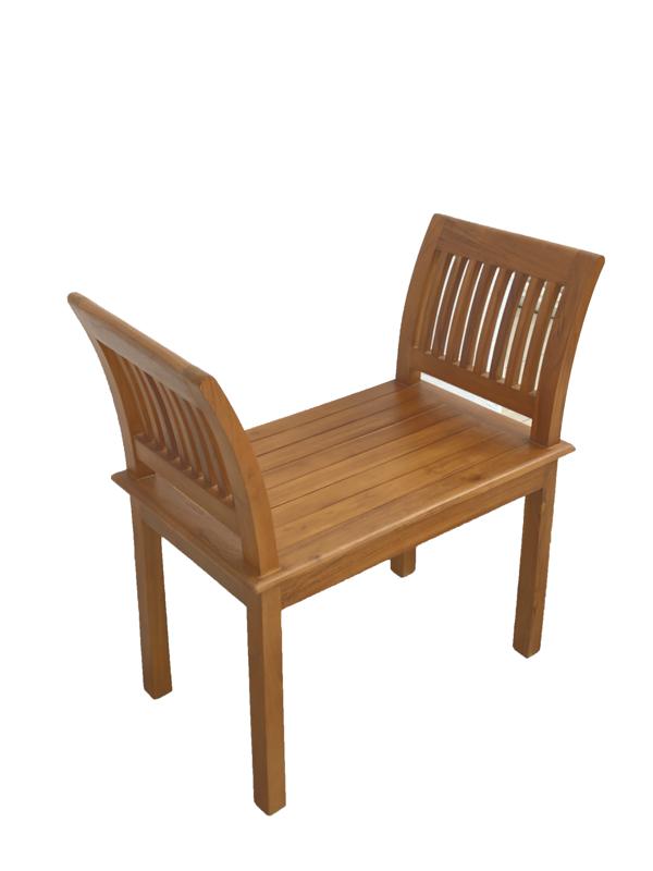 Solid Teak Wood Furniture 1 Seater Kartini Stool