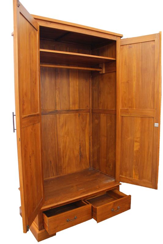 Solid Teak Wood Furniture 2 Doors 2 Drawers Cupboard Selangor Malaysia Ct Teak Indoor