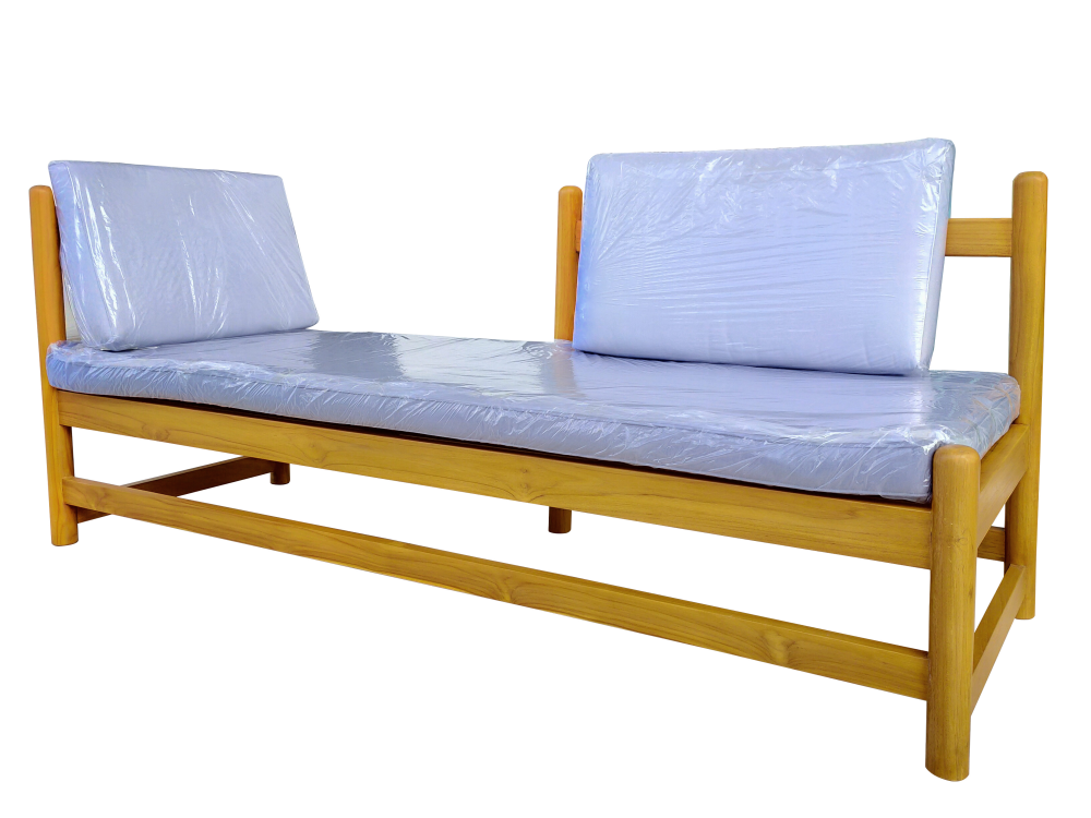 Solid Teak Wood Furniture 3 Seater Daybed
