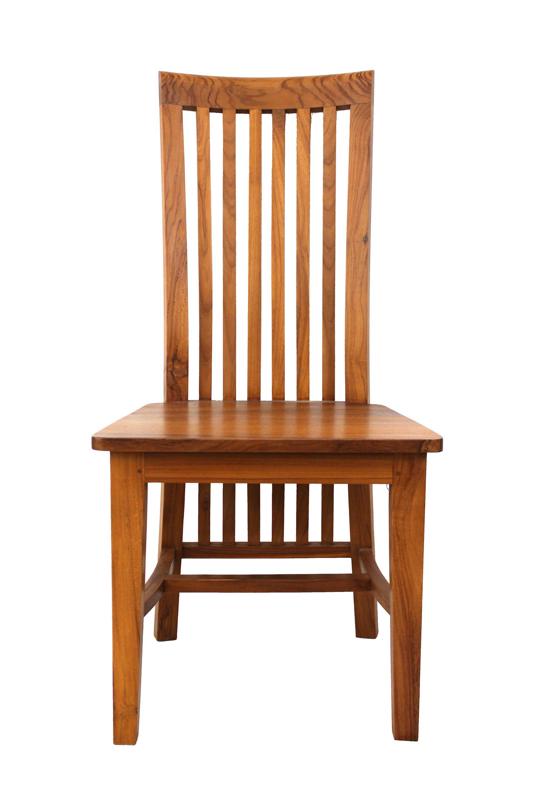 Solid Teak Wood Furniture Balero Plain Dining Chair