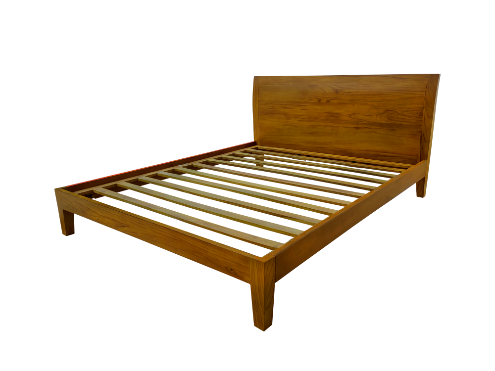 Solid Teak Wood Furniture Bedframe (D1)