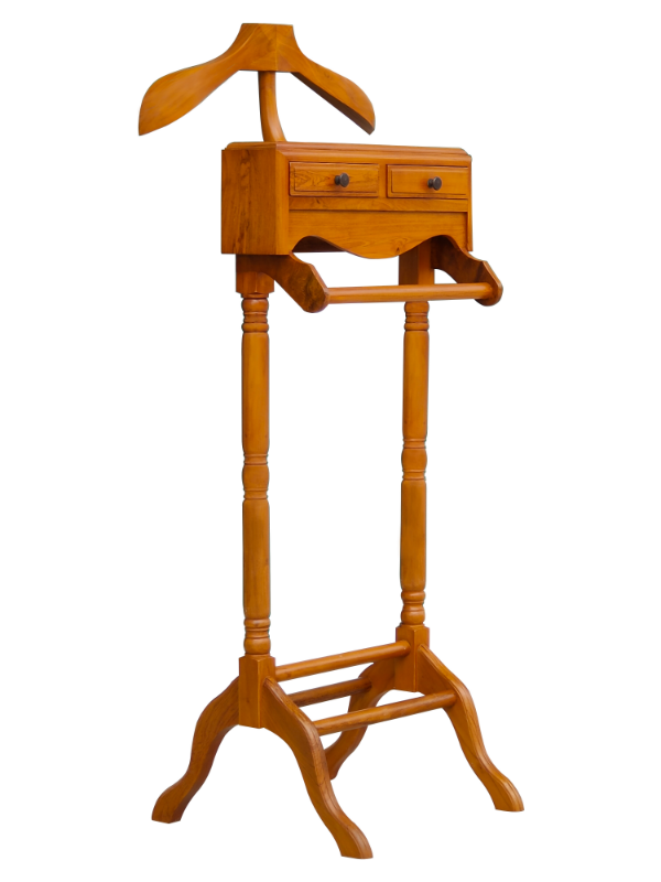 Solid Teak Wood Furniture Coat Hanger (Straight)
