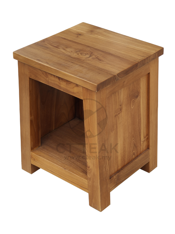 Solid Teak Wood Furniture Dressing Set Table With Mirror Frame (Model 109)