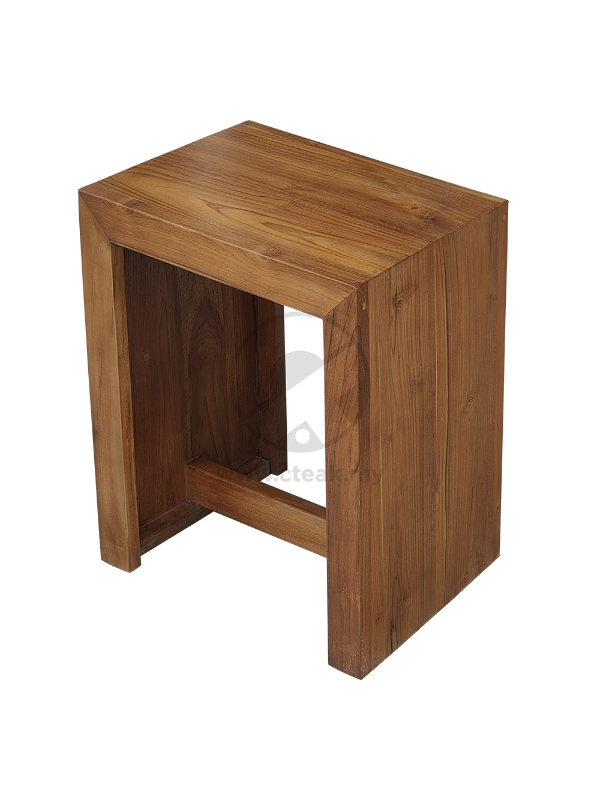 Solid Teak Wood Furniture Dressing Stool (Model 110)