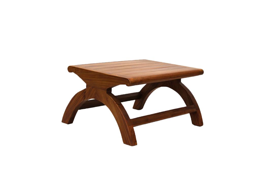 Solid Teak Wood Furniture Foot Stool (Fit with Lazy Chair)