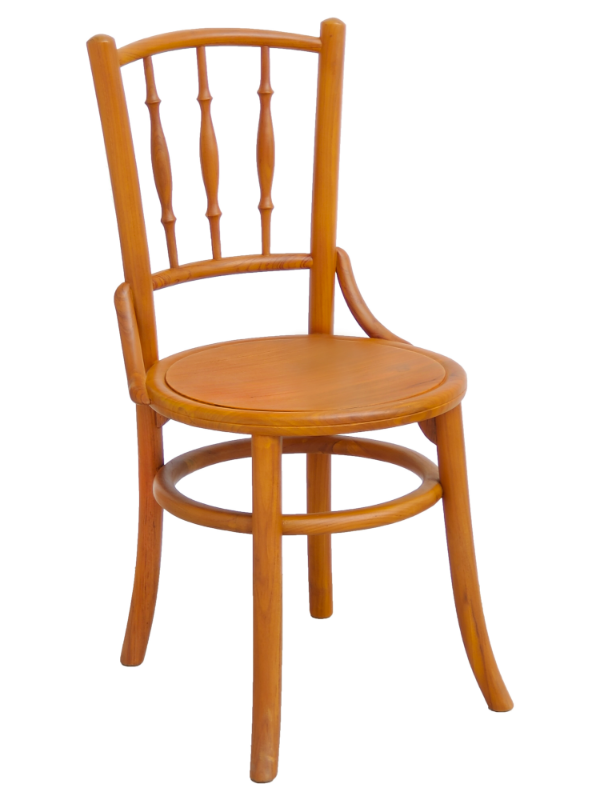 Solid Teak Wood Furniture Kopitiam Dining Chair (Teak Natural)