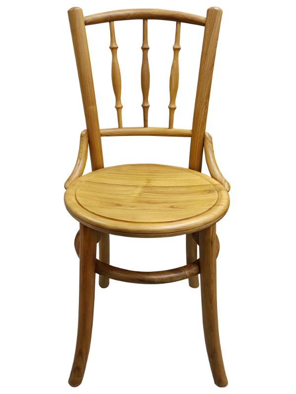 Solid Teak Wood Furniture Kopitiam Dining Chair (Waterbase)