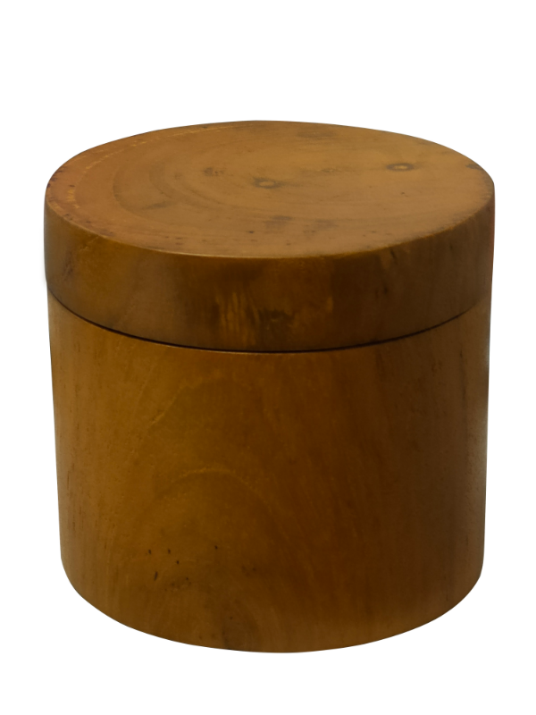 Solid Teak Wood Furniture Salt / Sugar Cup