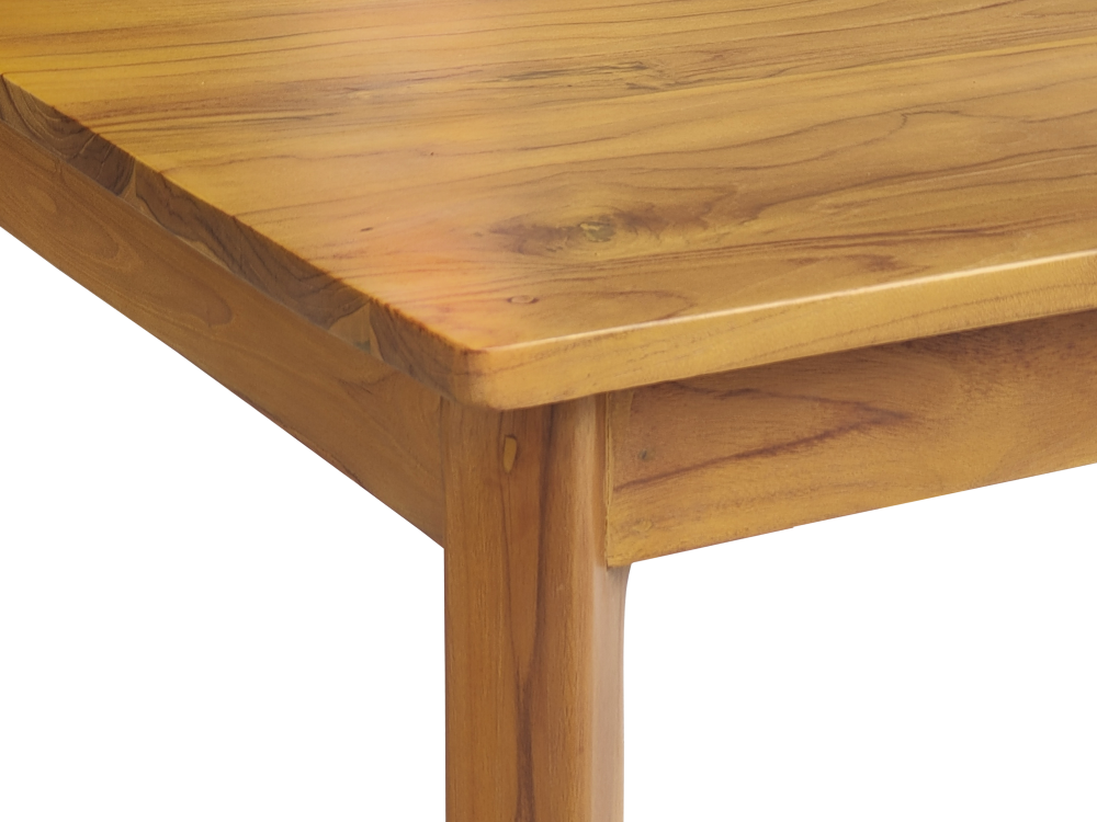 Solid Teak Wood Furniture Square Dining Table