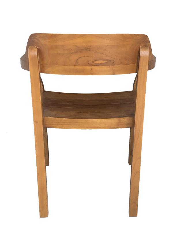 Solid Teak Wood Furniture Writing Chair 1