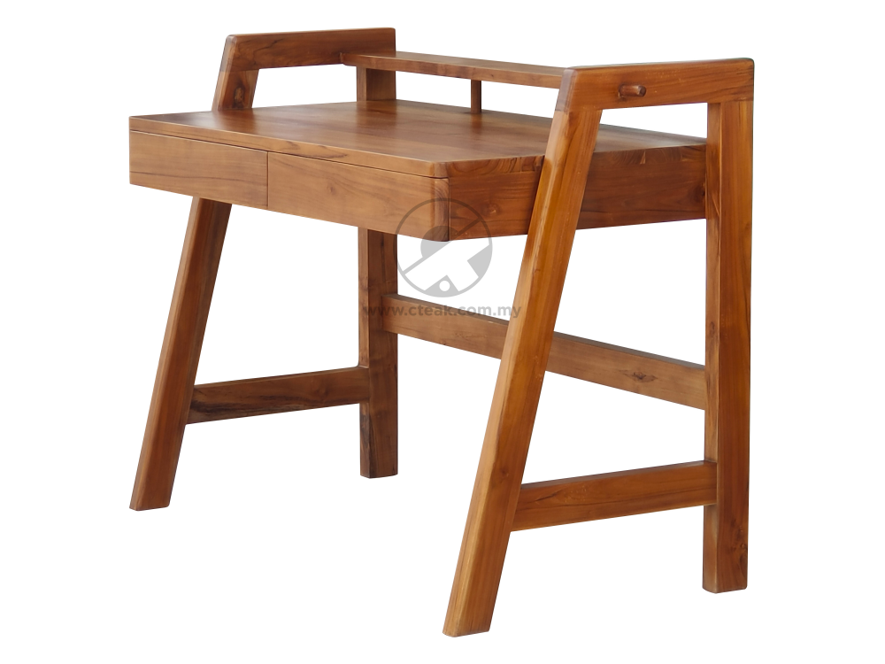 Solid Teak Wood Writing Table (MRWRT-118)