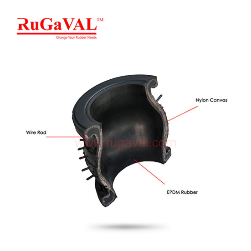 Spool Arch type of Rubber Flexible Joint | Single Arch Flexible Joints