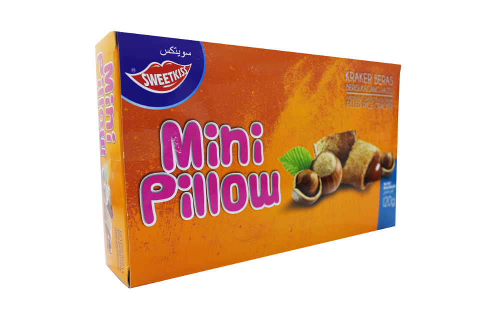 Sweetkiss Mini Pillow Cereal with Hazelnut Cream