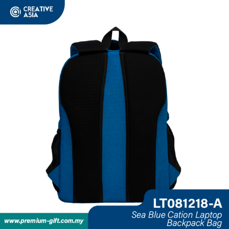 Turquoise Cation Laptop Backpack Bag LT081218-A