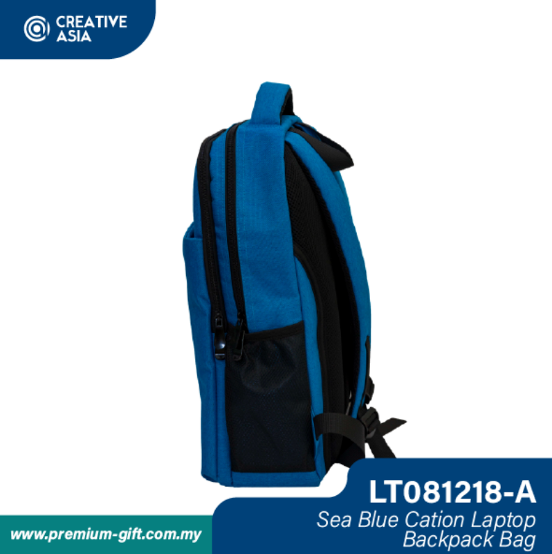 Turquoise Cation Laptop Backpack Bag LT081218-A