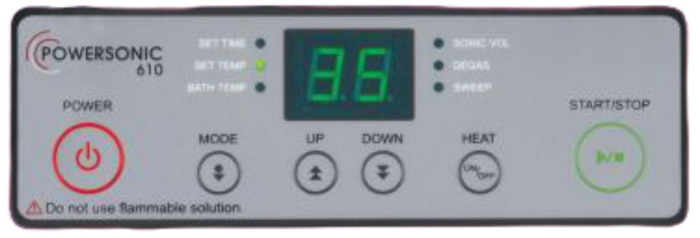 ULTRASONIC INDUSTRIAL TABLETOP MACHINE Powersonic 600 Series