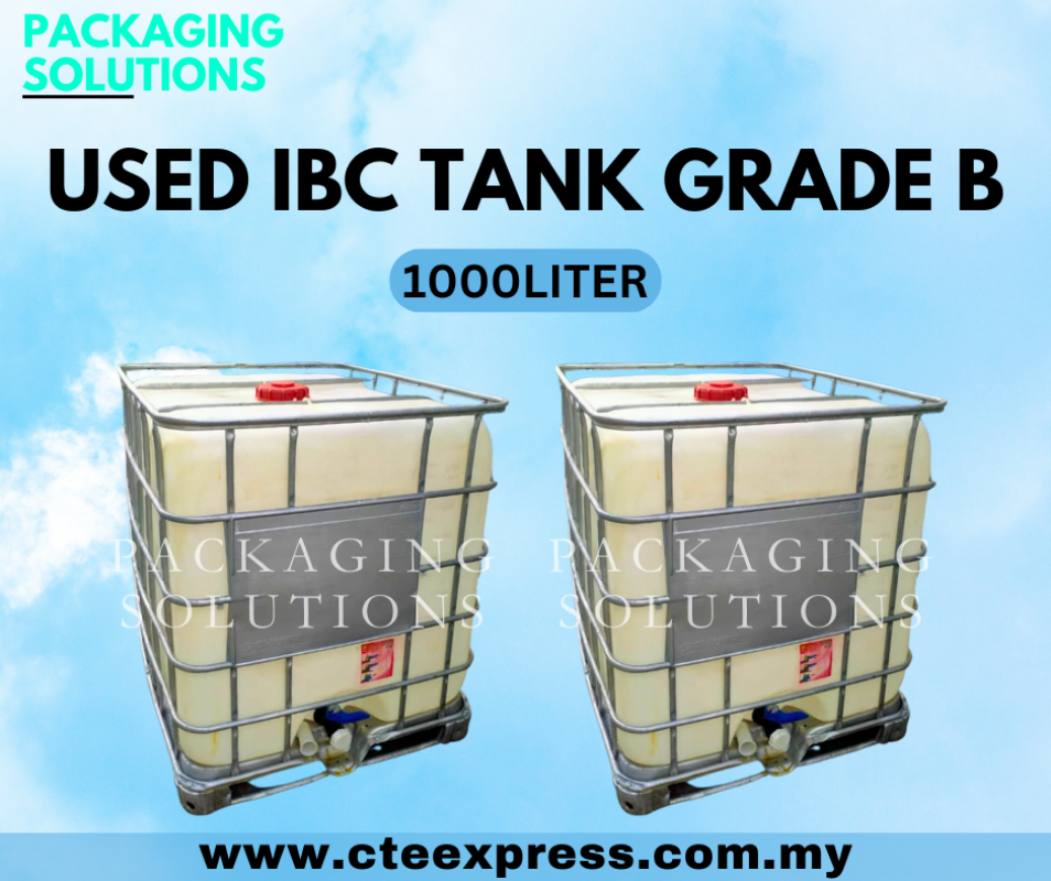 USED IBC TANK GRADE B - 1000L, Selangor, Malaysia - CTE Express | Jumbo ...