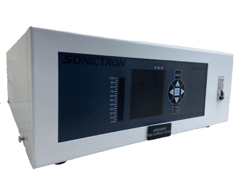 IMMERSION ULTRASONIC GENERATOR AND VIBRATOR Sonictron Ultrasonic
