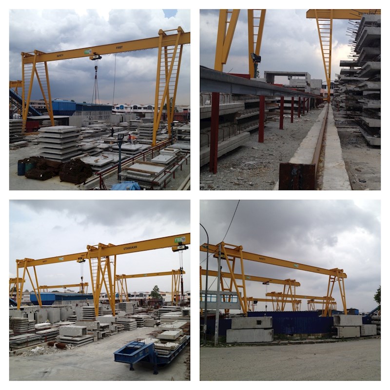 Gantry Crane Vertex Industrial Supplies Crane manufacturer Malaysia