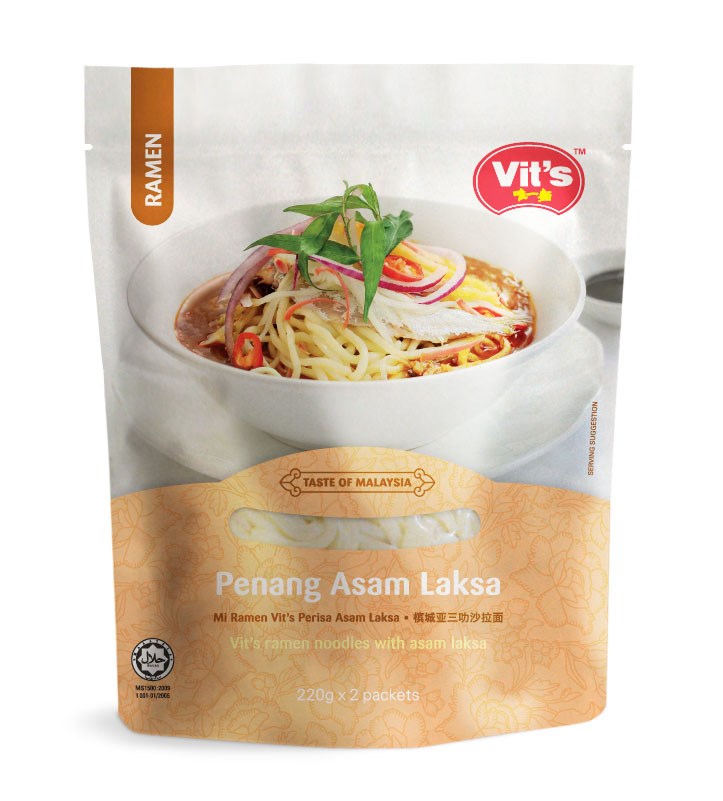 Vit's Instant Ramen Noodles Penang with Asam Laksa