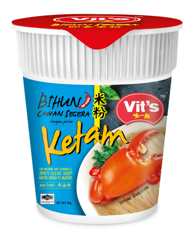 Vit's Instant Rice Vermicelli Vegetarian (Cup)