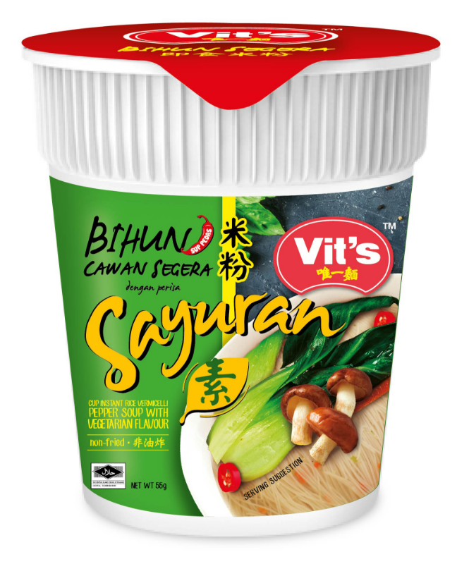 Vit's Instant Rice Vermicelli Vegetarian (Cup)