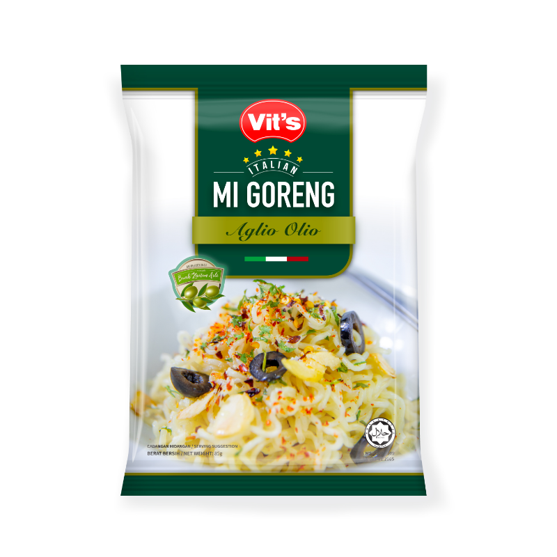 Vit's Italian Mi Goreng Aglio Olio Instant Noodles