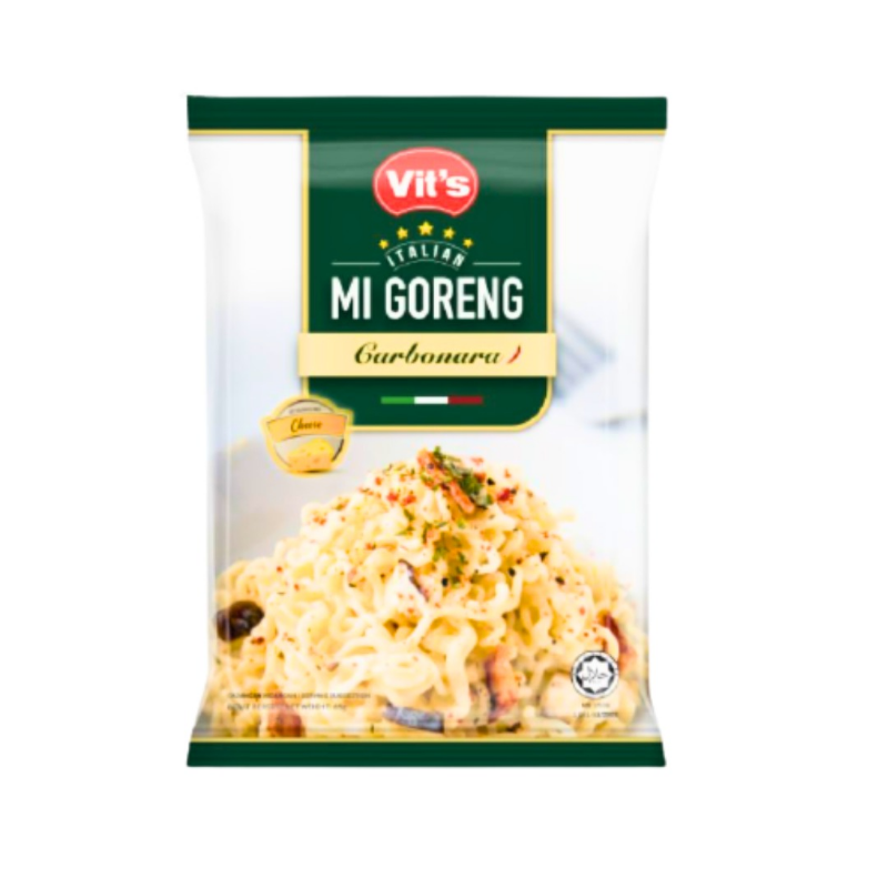 Vit's Italian Series Mi Goreng Carbonara Instant Noodles