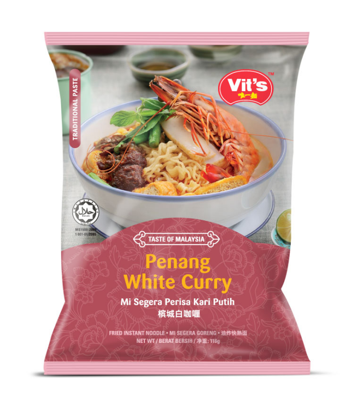 Vit's Premium Instant Noodles Penang White Curry Mee