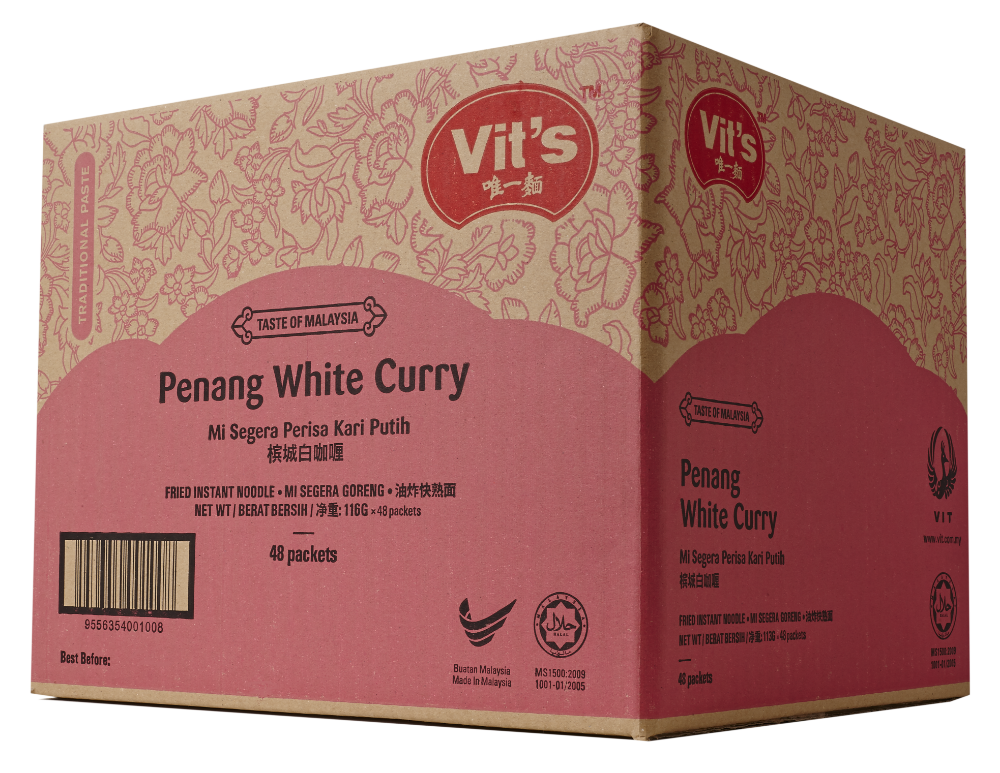 Vit's Premium Instant Noodles Penang White Curry Mee