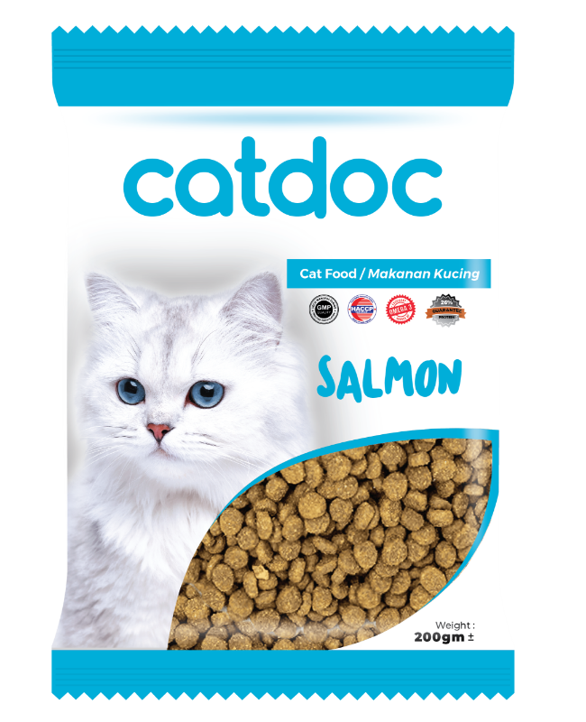 catdoc Dry Cat Food 200gm - Salmon