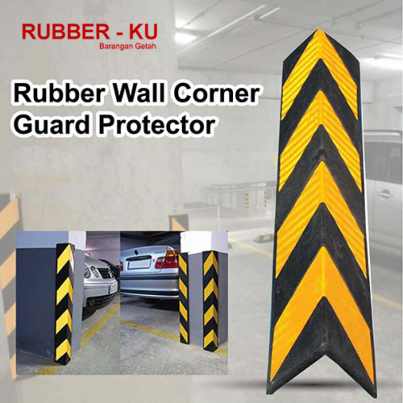 Where to Use Rubber Corner Guard | L Angle Wall Protector Material | Supplier Selangor