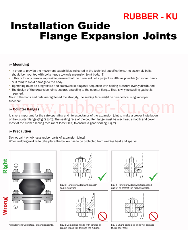 Method to Install Flexible Joint