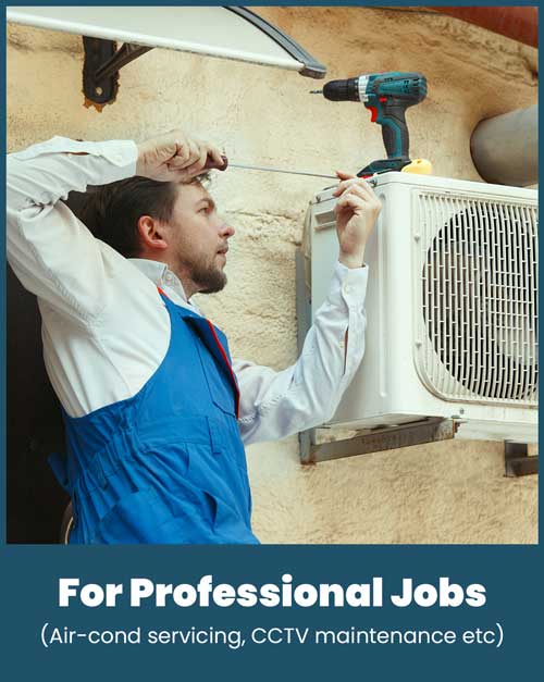 For Professional Jobs